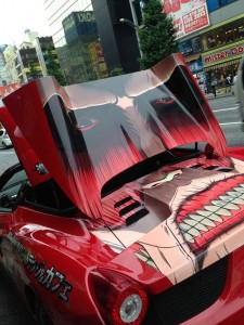 attack on titan ferrari