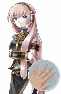 vocaloid nail polish